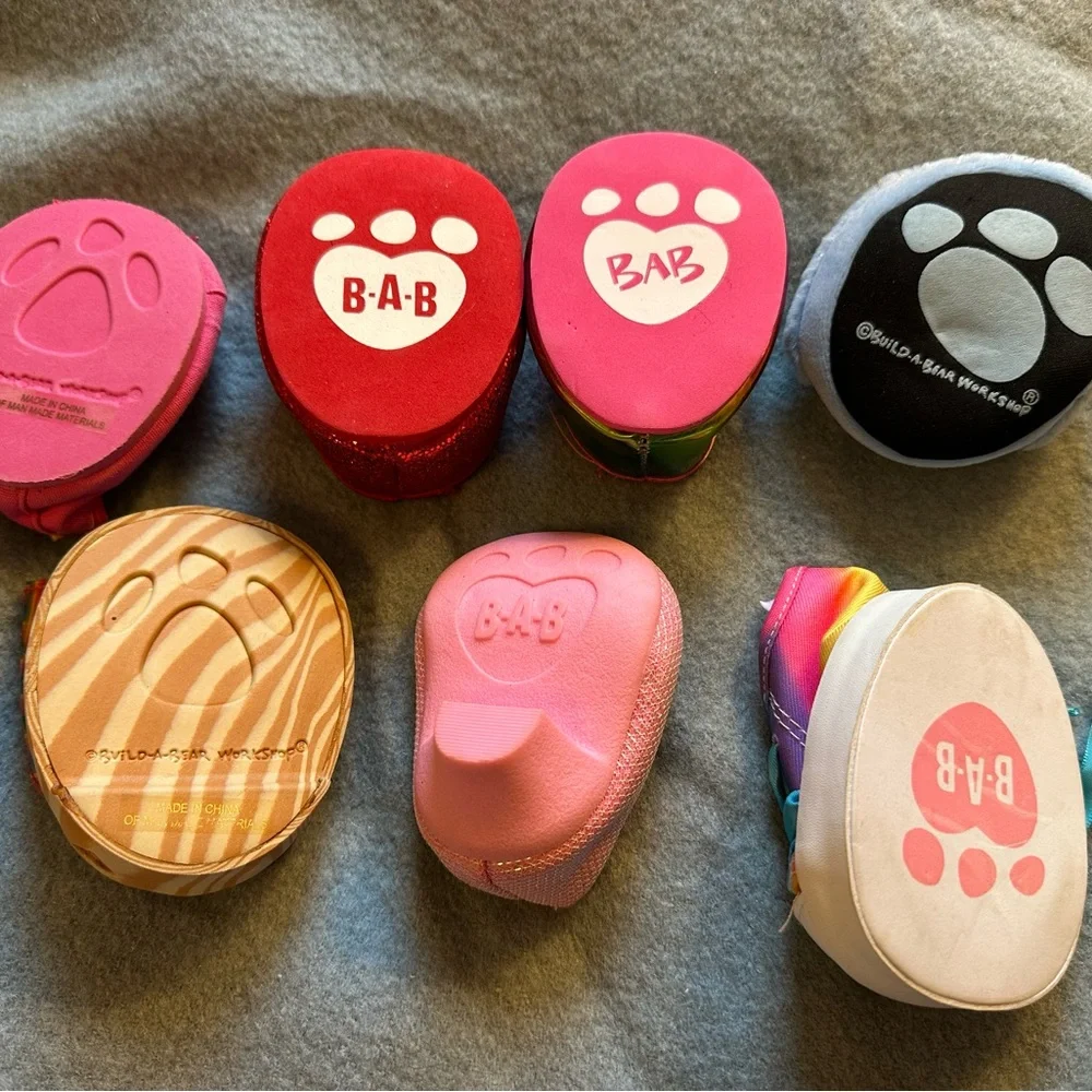 Build-A-Bear Colorful Shoe Collection for Girl Bears - Picture 3 of 3